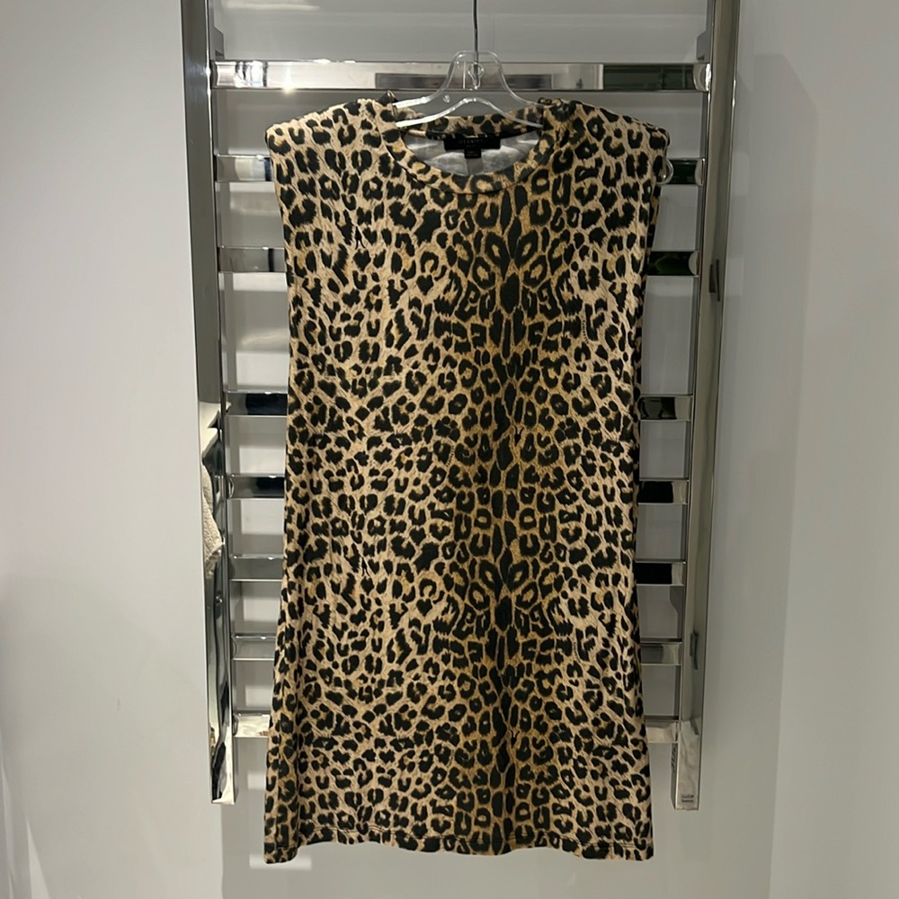 Leopard mini dress